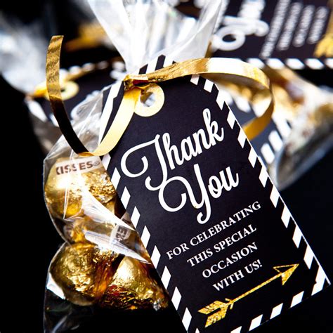 graduation party thank you favors